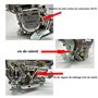 For Carburateur double corps Solex modèle 26/35 avec pompe de récupération. Convient pour moteur 2CV6 602 cm3 après 1982, en all