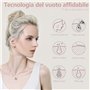Mosen Aspirateur de points noirs Élimination des points noirs Nettoyeur de pores professionnel Extracteur de points noirs Rechar