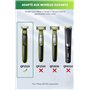 Bouge 4.3V Chargeur Rasoir pour Philips Oneblade qp2520 Cable Chargeur Tondeuse Electrique pour one blade QP2520, QP2520/90, QP2
