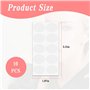 Lot de 600 protections de boucles d'oreilles - Pour le sport, le soutien du lobe d'oreille - Patchs adhésifs invisibles - Pour l