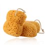 Lot de 2 éponges de bain naturelles pour homme et femme