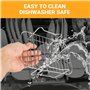 7 PCS Grille Air Fryer Ninja Accessoires Air Fryer Accessoires pour Friteuse Accessoire pour Air Fryer Moule Air Fryer Acier Ino