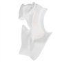 Xinwoer Collier Boucle d'oreille Mannequin Tete Buste Tete Modele(Blanc)
