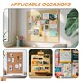 235 Punaises en Bois – Punaises pour Tableau Liège, 10 Styles, en Bois de Bouleau, avec Boîte de Rangement, Adaptées pour Pannie