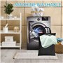 2 PCS Sac a Linge Sale Voyage,45 x 57 cm Impermeable Vêtements Mouillés Organisateur Pliable,Sacs à Langer humides,avec Fermetur