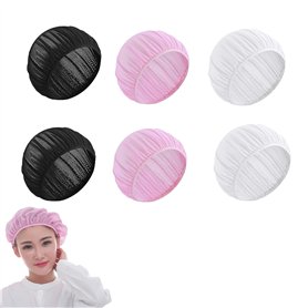 HJDJBD Lot de 6 bonnets de protection pour le sommeil des cheveux