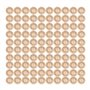 100 Pièces Boutons en Bois Naturel Faits Main