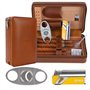 Etui de voyage portable pour 4 cigares
