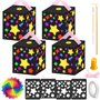 MXTIMWAN 4 Pièces Kit de Bricolage pour Lanternes Étoiles