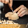 DIY Outils de Sculpture avec blocs de tilleul pour Sc