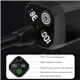 BORDEAG Douche de Camping Portable avec Batterie Rechargeable 6000mAh, Douche Camping avec Pompe, Pomme de Douche, Seau Pliable,