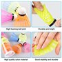 Volants Badminton En Nylon Coloré Pour Enfants