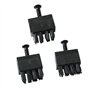 ANCLLO Lot de 3 brosses de Rechange en Plastique - Repose-flèche Brosses