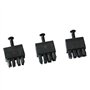 ANCLLO Lot de 3 brosses de Rechange en Plastique - Repose-flèche Brosses, Tir à l'arc Brosse en Plastique Accessoires pour Le Re