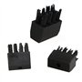 ANCLLO Lot de 3 brosses de Rechange en Plastique - Repose-flèche Brosses, Tir à l'arc Brosse en Plastique Accessoires pour Le Re