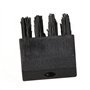 ANCLLO Lot de 3 brosses de Rechange en Plastique - Repose-flèche Brosses, Tir à l'arc Brosse en Plastique Accessoires pour Le Re