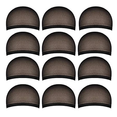 12 Pack Cap de Perruque pour Femmes Et Hommes
