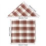 Dadabig 4PCS Bandana Chien, Collier Bandana Chien Bandana Chien Collier Lavable Bandana Chien Écharpe Reglable Bandana Chien Car