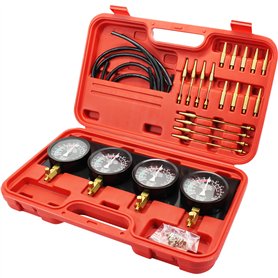 VEVOR Kit de Jauges à Vide de Synchronisation de Carburateur 4 Pièces
