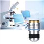Objectif de Microscope, Objectif Microscope Biologique 40X 185 Objectifs achromatiques Objectif 160/0,17 5 × 5 × 5 cm Élimine Le