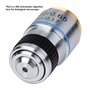 Objectif de Microscope, Objectif Microscope Biologique 40X 185 Objectifs achromatiques Objectif 160/0,17 5 × 5 × 5 cm Élimine Le
