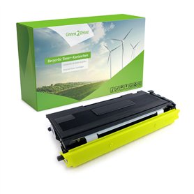 Green2Print Toner Haute Noir 8000 Pages remplace Brother TN-2000 Toner Haute pour Brother DCP7010L