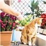 Filet De Protection Pour Chat, Filet De Protection Chat, Filet Pour Chat Pour Balcon, Filet Chat Balcon Sans Percer, 6x3m Filet 