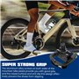Lot de 2 pédales de vélo pliables et antidérapantes avec réflecteurs, pour VTT, vélo pliant, vélo de route