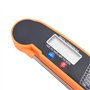 TOPINCN LCD Numérique Thermomètre Viande avec Sonde Pliante Dinde Poisson De Bœuf Goût Sélectable Cuisine Cuisson Barbecue Grill