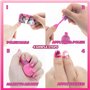 Townley Girl Barbie Ensemble de Coiffeuse de beauté avec Miroir Lumineux | Comprend Un Brillant à lèvres, Un Fard à paupières, d