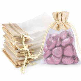 CINGHIA Sachet Organza 10x15cm