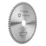 Disque à tronçonner en carbure de tungstène 180 mm 60 dents pour acier, aluminium, bois, plastique