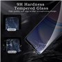 [2 Pièces] Verre Trempé Anti-Espion pour Samsung Galaxy A15/A25, Protecteur D'écran de Confidentialité, 9H Dureté Film Protecteu