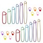 12 pcs. Set de Support d'aiguilles en Aluminium