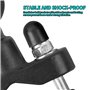 Moto Boule Support Telephone U-Boulons - Adaptateur Bille Base Compatible de Téléphone pour Vélo et Rotule Mount avec Supports R