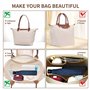 gexuamz Organisateur de Longchamp Sac, Organisateur de Sac à Main en Fourrure pour Femme,Polyvalent Multi Poches Organisateur de