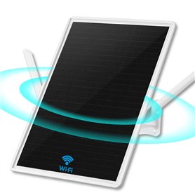 Repeteur WiFi Solaire Batterie Exterieur sans Fil