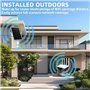 Repeteur WiFi Solaire Batterie Exterieur sans Fil, Puissant Amplificateur WiFi Couvre100-mètres, Outdoor répéteur WiFi Extender 