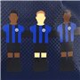 Inter Baby-Foot Sac de Sport, Bleu, Non Applicabile Mixte Enfant