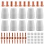 60 pièces PT31 accessoires de découpe plasma buses de découpe plasma