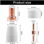 pièces de rechange de découpe plasma torche de découpe pla