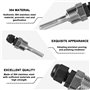 Lot de 4 manchons de plongée Thermowell en acier inoxydable 304 pour sonde de température, filetage G1/2" pour capteur de tempér