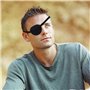 5 Pièces 3D Cache Oeil Kit, Patchs Oculaires, Cache Oeil Pirate Médical Réglable pour Yeux Gauche ou Droit, Amblyopie Paresseuse