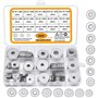 Pmueuff Rondelles en Acier Inoxydable