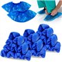 PRITOK Lot de 300 couvre-chaussures jetables antidérapants avec élastique - Imperméables et jetables - Taille universelle - Pour