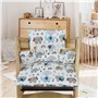LEKEFET Kids Coussin d'assise pour chaise haute Stokke Tripp Trapp Trapp - 2 pièces - Imperméable - Amovible - Doux - Nettoyage 