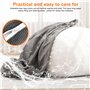 LEKEFETO Housse de Pouf pour Enfants - Housse de Pouf - sans Rembourrage - pour Femme et intérieur - Relaxation - Chambre - 80 x
