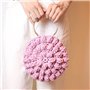 6 Pièces poignées de sac rond ， Sac à mains poignée，Des poignées de sac à main en métal， Pour fabrication de sac sac à main acce