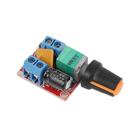 WINGONEER Régulateur de tension du moteur à courant continu DC 3V-35V 5A Contrôleur PWM Stepless DC 3V 6V 12V 24V 35V Régulateur