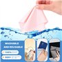 8 PCS Chiffon Lunettes de Vue, Chiffons Microfibre de Nettoyage Lavables et Réutilisables pour Lunettes, Chiffon de Nettoyant Lu